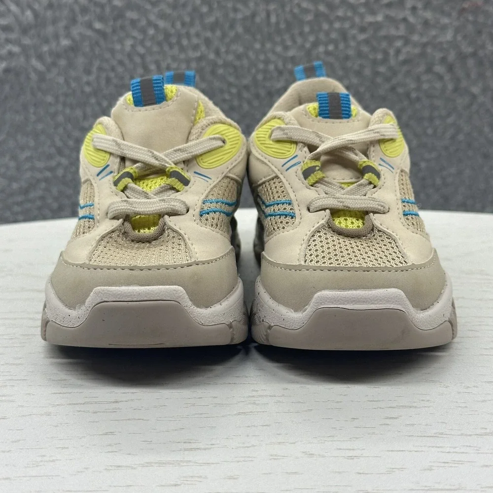 ZARA Kids Athletic Sneakers in Tan US Size 6 EUR 22